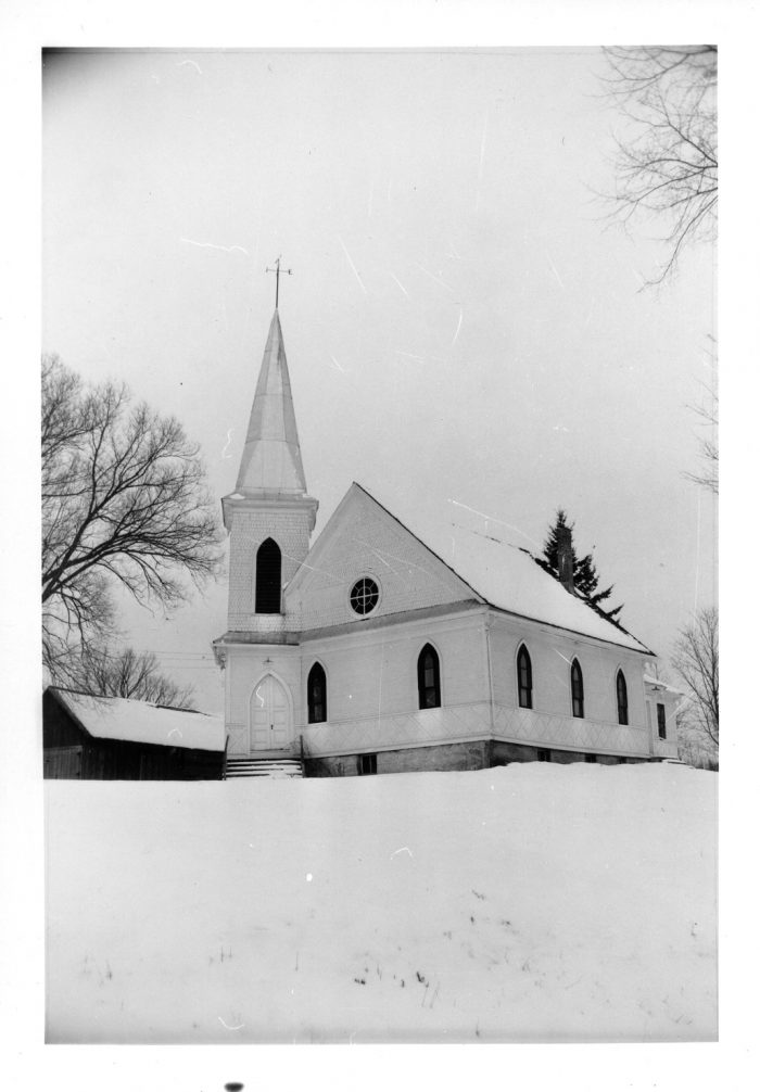 Tomifobia United Church, ca. 1981 (P171 Donald F. Sangster fonds) P171-008